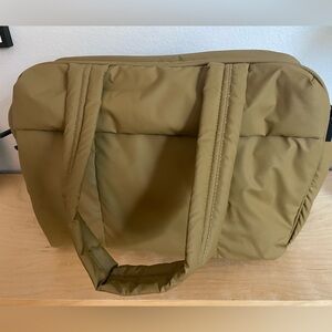 CALPAK Luka Duffel in Limited Color Khaki Brown MSRP $128 EUC